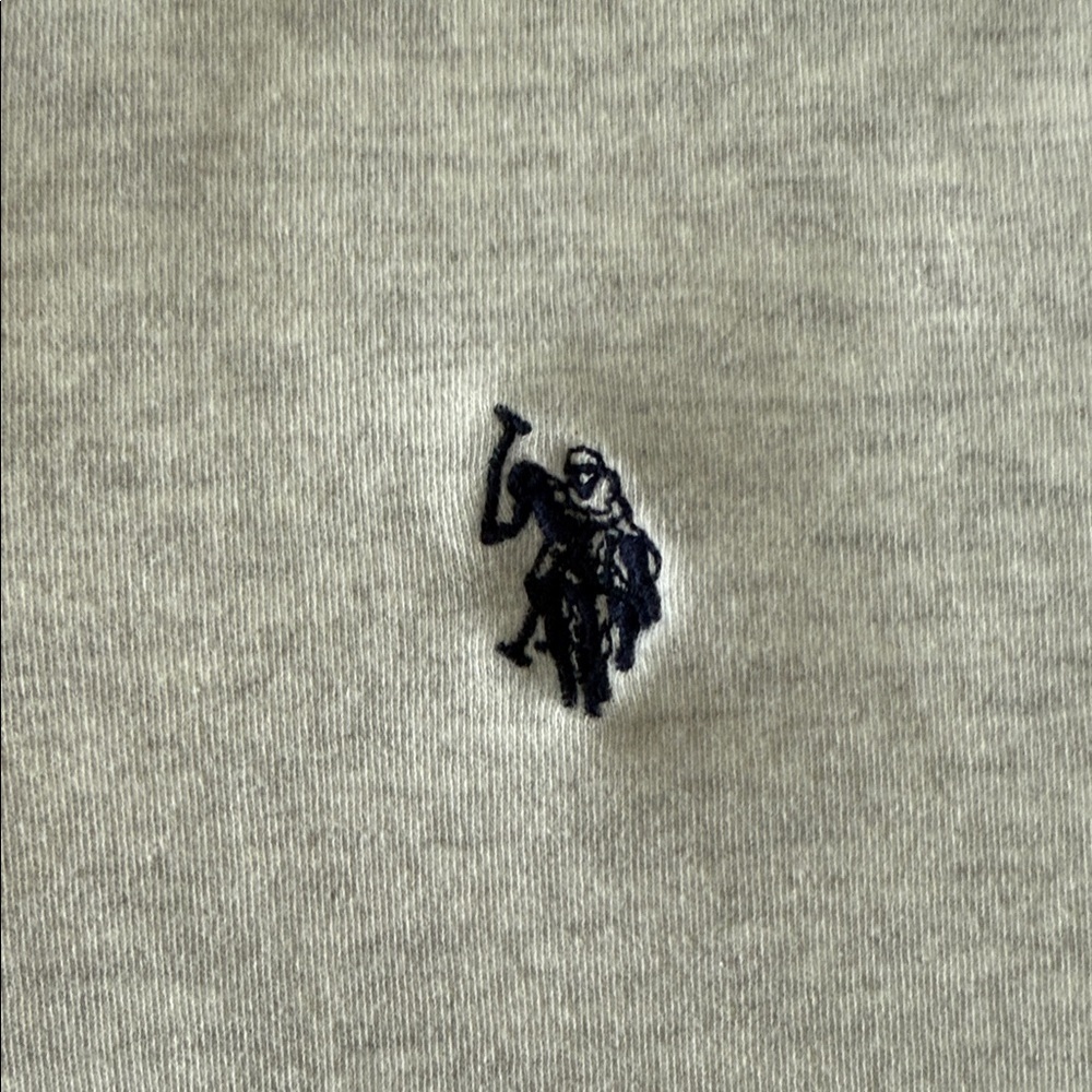 U.S. Polo Assn. Heather Luxury Feel Polo Shirt~Medium